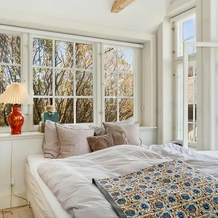 Nostalgia In Thatched House In Odsherred Tatil Evi Nykøbing Sjælland